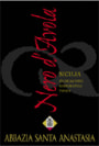 Santa Anastasia Nero d'Avola 2002 Front Label