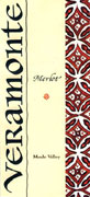 Veramonte Merlot 2003 Front Label