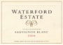 Waterford Sauvignon Blanc 2004 Front Label