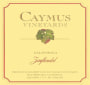 Caymus Zinfandel 2004 Front Label