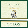 Colosi Cariddi Sicilia Bianco 2014 Front Label