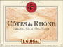 E. Guigal Cotes du Rhone Rouge 2003 Front Label