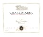 CK Mondavi Merlot 2003 Front Label