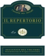 Cantine del Notaio Aglianico del Vulture Il Repertorio 2014 Front Label