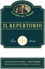 Cantine del Notaio Aglianico del Vulture Il Repertorio 2010 Front Label