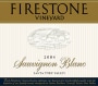Firestone Sauvignon Blanc 2004 Front Label