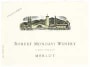 Robert Mondavi Napa Valley Merlot 2002 Front Label