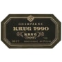 Krug Brut 1990 Front Label