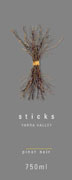 Sticks Pinot Noir 2004 Front Label