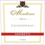 Andretti Montona Reserve Chardonnay 2014 Front Label