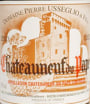 Domaine Pierre Usseglio et Fils Chateauneuf-du-Pape Tradition 2003 Front Label