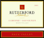 Rutherford Ranch Cabernet Sauvignon 2002 Front Label