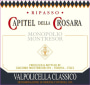 Montresor Capitel della Crosara Valpolicella Classico 2012 Front Label