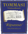Tommasi Ripasso Valpolicella 2001 Front Label