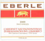 Eberle Cabernet Sauvignon - Syrah Blend 2008 Front Label