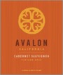 Avalon Napa Cabernet Sauvignon 2003 Front Label