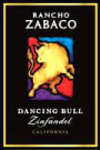 Dancing Bull Zinfandel 2003 Front Label