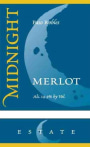 Midnight Cellars Winery Estate Merlot 2009 Front Label