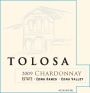 Tolosa Winery Estate Chardonnay 2009  Front Label