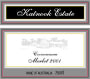 Katnook Estate Merlot 2001 Front Label