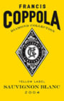 Francis Ford Coppola Diamond Collection Sauvignon Blanc 2004 Front Label