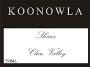 Koonowla Shiraz 2002 Front Label