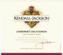 Kendall-Jackson Vintner's Reserve Cabernet Sauvignon 2002 Front Label
