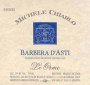 Michele Chiarlo Le Orme Barbera d'Asti 2003 Front Label