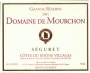 Domaine de Mourchon Cotes du Rhone Villages Seguret Grande Reserve 2003 Front Label