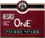 Pierre Sparr Alsace One 2003 Front Label