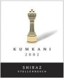 Kumkani Shiraz 2002 Front Label