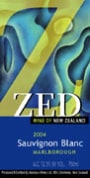 Zed Sauvignon Blanc 2004 Front Label