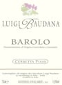 Luigi Baudana Barolo Cerretta Piani 2011 Front Label