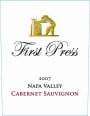 First Press Wine Cellars Napa Valley Cabernet Sauvignon 2007 Front Label