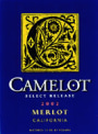 Camelot Merlot 2002 Front Label