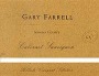 Gary Farrell Hillside Cabernet Sauvignon 2000 Front Label