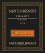 Fattorie Melini San Lorenzo Chianti 2014 Front Label