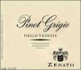 Zenato Pinot Grigio 2004 Front Label