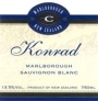 Konrad Marlborough Sauvignon Blanc 2004 Front Label