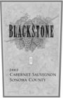 Blackstone Sonoma Cabernet Sauvignon 2002 Front Label