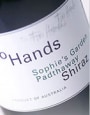 Two Hands Sophie's Garden Shiraz 2003 Front Label