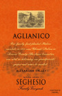 Seghesio Aglianico 2008 Front Label