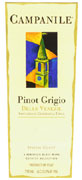 Campanile Pinot Grigio 2004 Front Label