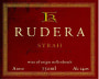 Rudera Syrah 2003 Front Label