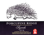 Porcupine Ridge Syrah 2004 Front Label