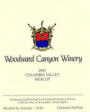 Woodward Canyon Columbia Valley Merlot 2001 Front Label