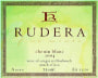 Rudera Chenin Blanc 2004 Front Label