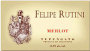 Rutini Merlot 2003 Front Label