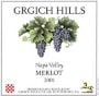 Grgich Hills Estate Merlot 2001 Front Label