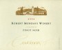 Robert Mondavi Carneros Pinot Noir 2002 Front Label
